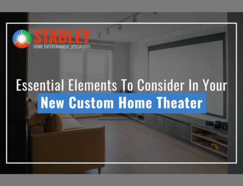 Essential Elements To Consider In Your New Custom Home Theater