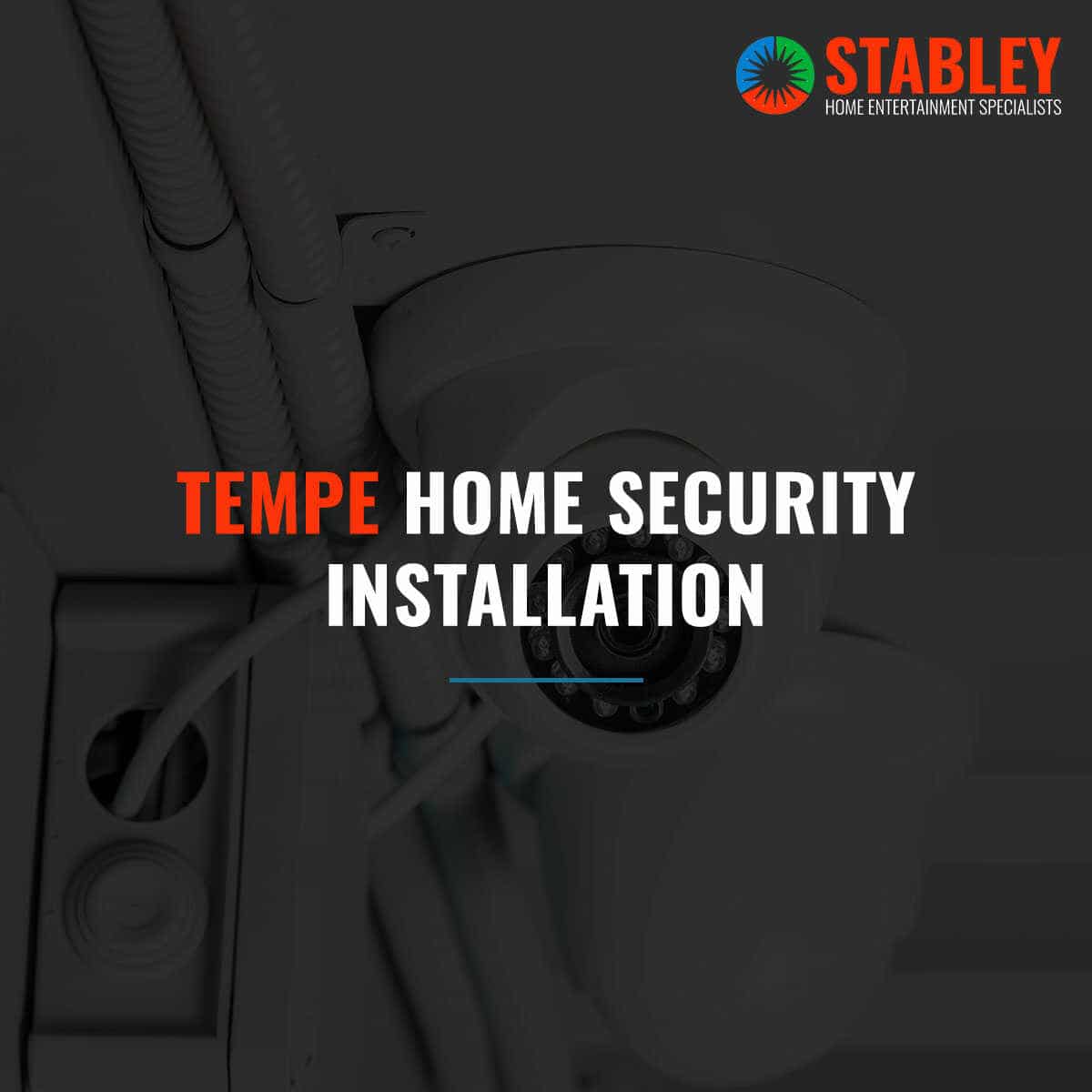 View of Top Rated Home Security System Installations In Tempe