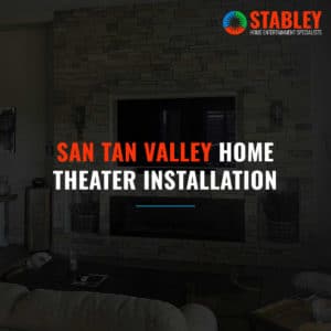 San Tan Valley Home Theater Installation featured image